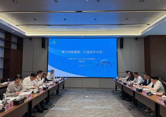 省注协杨朝峰会长赴粤港澳大湾区（南沙）财税专业服务集聚区调研座谈